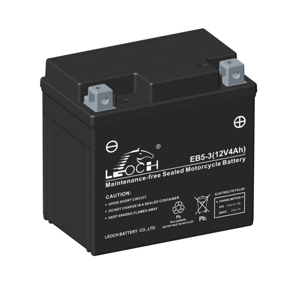 LT5-3 Leoch Powerstart AGM Motorcycle Battery | ML Performance EU Car Parts