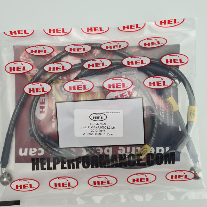 HEL Performance CL-HBK7829 Over The Mudguard Braided Brake Lines | ML Performance Car Parts