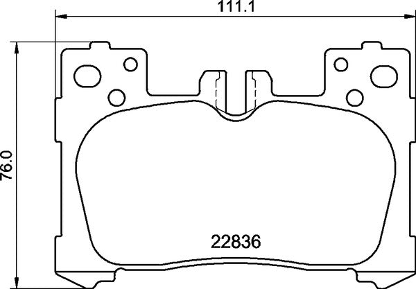 Mintex MDB4061 Brake Pad Set, disc brake