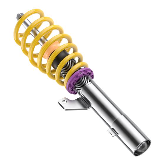 KW 15281020 Coilover suspension V2 inox