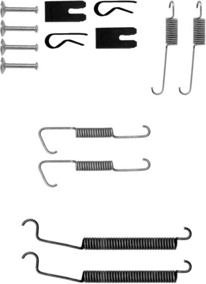 TEXTAR 97033500 Brake Shoe Fitting Kit