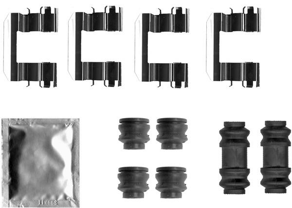 TEXTAR 82542400 Brake Pad Fitting Kit