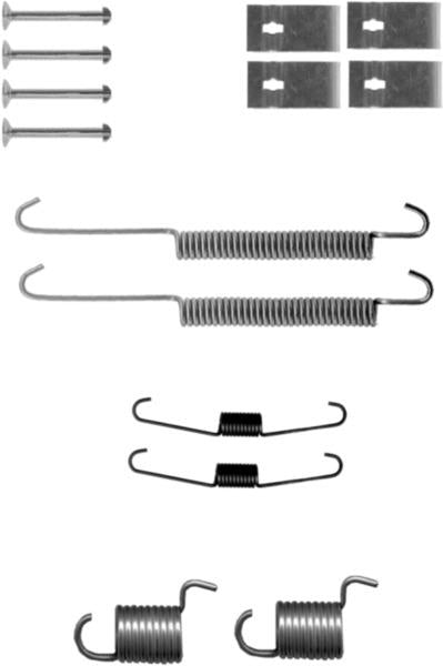 TEXTAR 97032900 Brake Shoe Fitting Kit