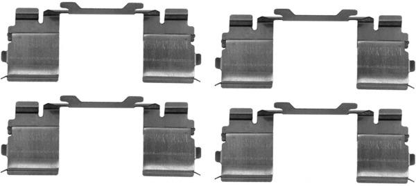 TEXTAR 82075900 Brake Pad Fitting Kit