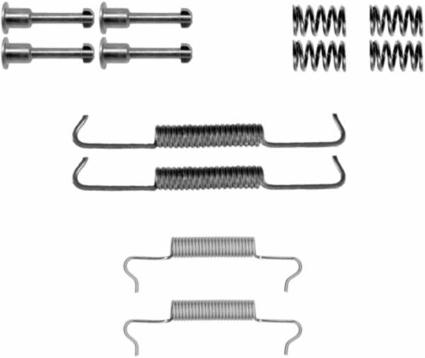 TEXTAR 97036100 Brake Shoe Fitting Kit
