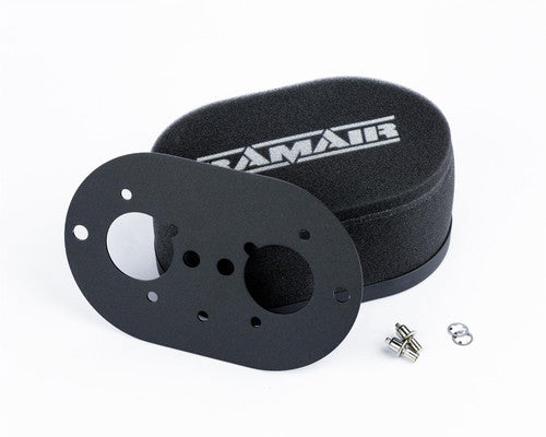 Ramair RS2V2-240-404 Carburettor Foam Air Filter with Baseplate to fit Weber 40 IDF - 100mm Internal Height