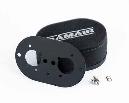 Ramair RS2V2-240-404 Carburettor Foam Air Filter with Baseplate to fit Weber 40 IDF - 100mm Internal Height