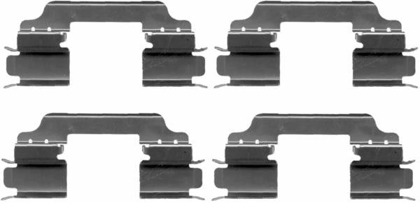 TEXTAR 82054100 Brake Pad Fitting Kit