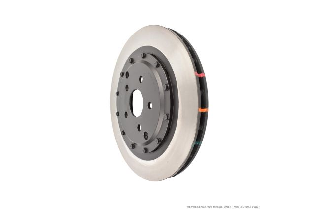 DBA-5040BLK  5000 Series HD Brake Rotor; Rear | ML Performance Car Parts