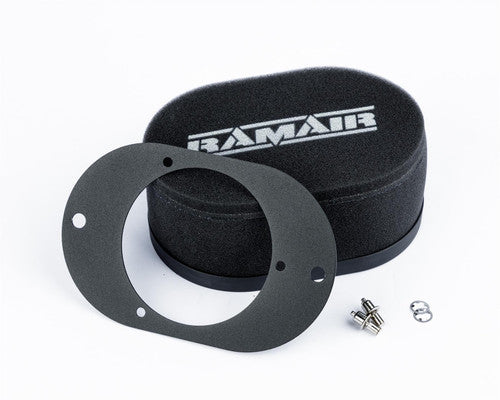 Ramair RS2V2-253-403 Carburettor Foam Air Filter with Baseplate to fit Weber 23/32 TLD - 65mm Internal Height