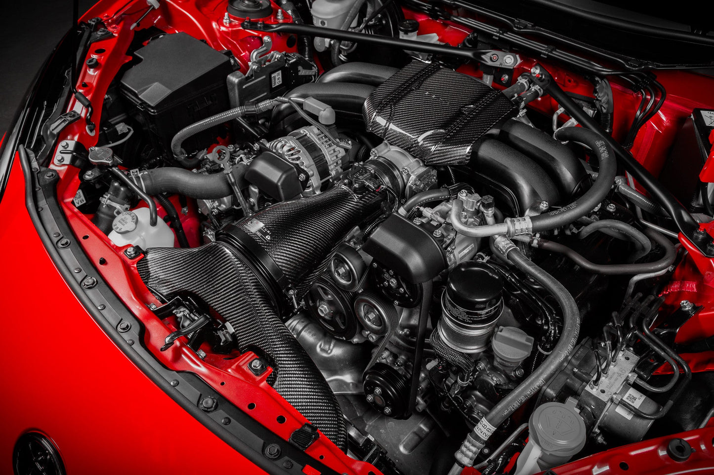 Eventuri Toyota GR Corolla Engine Cover Gloss Carbon