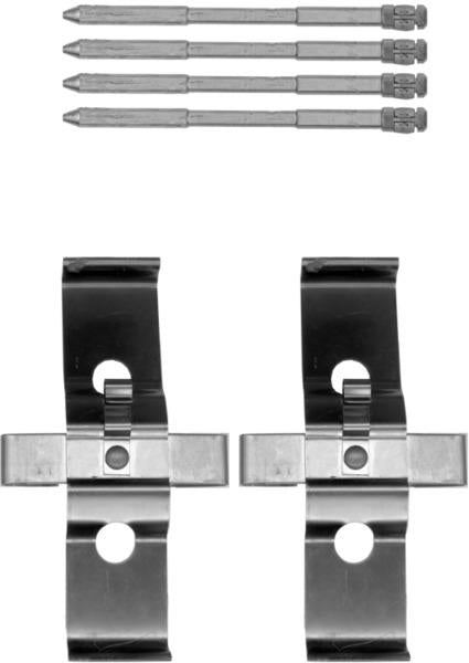 TEXTAR 82077400 Brake Pad Fitting Kit