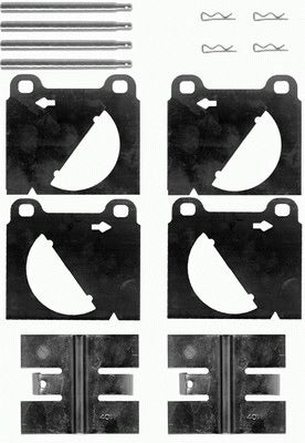 TEXTAR 82016900 Brake Pad Fitting Kit
