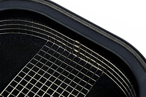 Ramair RS2V2-248-404 Carburettor Foam Air Filter with Baseplate to fit SU HS6 (Mini Offset) - 100mm Internal Height