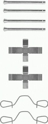 TEXTAR 82011600 Brake Pad Fitting Kit