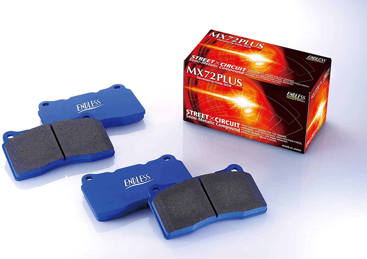 Endless EIP199 MX72-PLUS Brake Pad Rear Peugeot 3008 1.6 T85F02 | ML Performance Car Parts