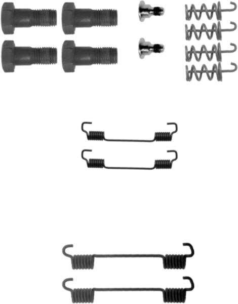 TEXTAR 97034500 Brake Shoe Fitting Kit