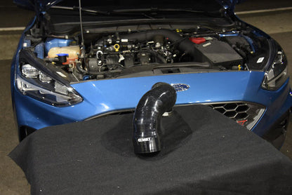 MST Performance MST-FO-MK4016H Black Silicone Air Inlet Hose to fit Ford Focus MK4 ST
