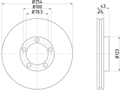Mintex MDC996 Brake Disc