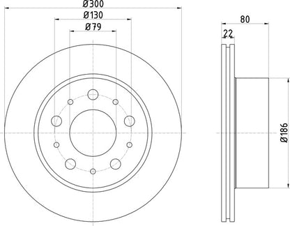 Mintex MDC2752C Brake Disc