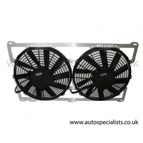 Airtec ATFANFO2 Cosworth Twin 11-inch Slim Line Fan Package