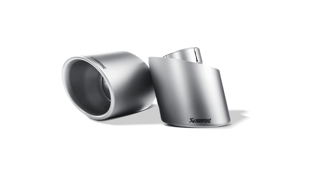 Akrapovic Abarth Titanium Tail pipe set (500 & 500C) - ML Performance EU