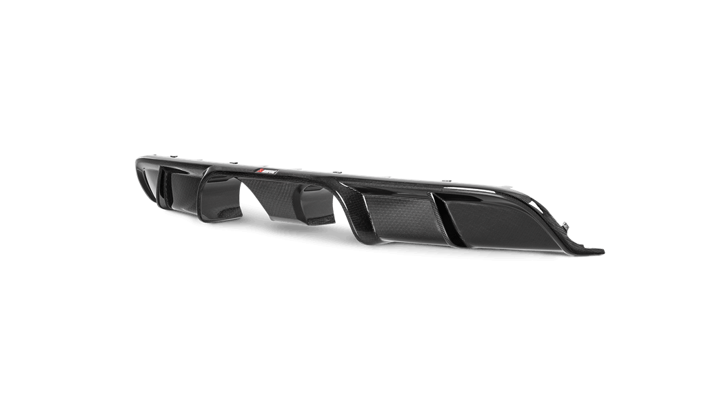 Akrapovič Porsche 991.2 911 Rear carbon Fibre Diffuser (Inc. Carrera, Carrera S, Carrera Cabriolet S & Carrera Cabriolet GTS) - ML Performance EU