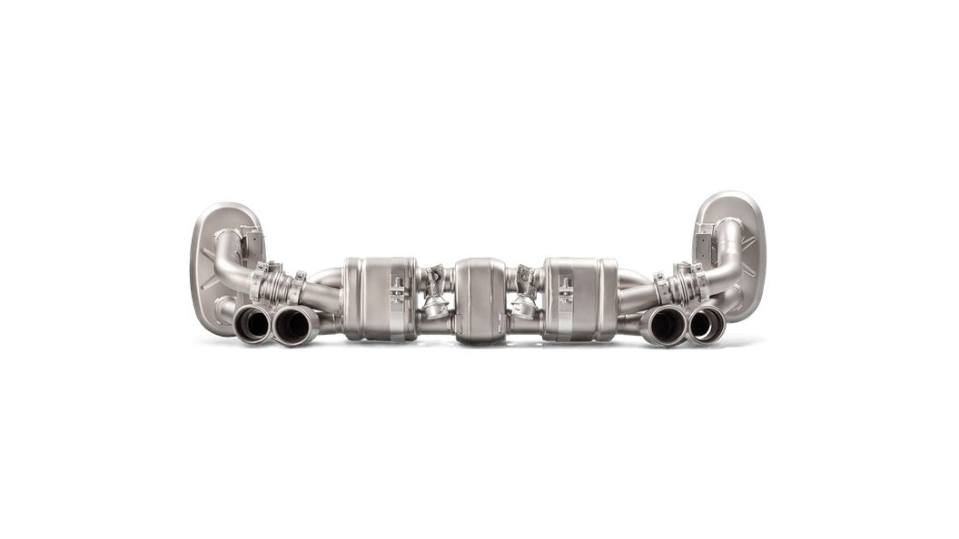 Akrapovič Porsche 991 911 Carrera Slip-On Line Titanium Exhaust System (Inc. Carrera, Carrera S, Carrera GTS & Carrera Cabriolet 4S) - ML Performance EU
