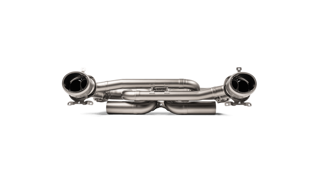 Akrapovič Porsche 992 911 Carrera Slip-On Race Line Titanium Exhaust System (Carrera, Carrera S, Carrera 4S & Carrera Cabriolet) - ML Performance EU