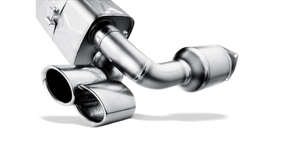 Akrapovič Porsche 997 911 Turbo Slip-On Line Titanium Exhaust System With 100 cpsi Cats - ML Performance EU
