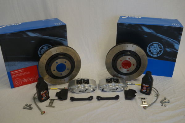 Alcon R36A07-28F7D 343mm Rear Brake Kit: Subaru BRZ / Toyota FT86