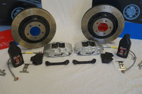 Alcon R98B03-26F7E 343mm Rear Brake Kit: BMW E90 (E90/E92 - 320&325)