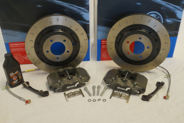 Alcon R36X05-07F7D(CR) Club Race: 330mm Rear Kit: Evo IV - IX