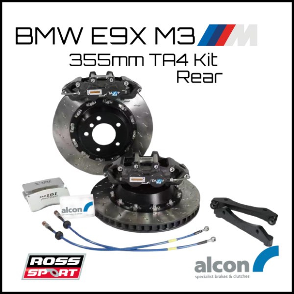 Alcon G/TA4-R-355-E9X 355mm TA4 Rear Brake Kit - BMW E9X M3