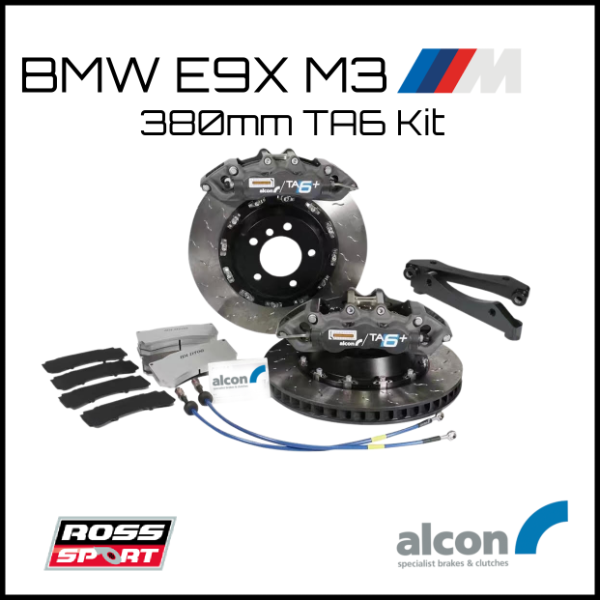 Alcon G/TA6-F-380-E9X 380mm TA6 Front Brake Kit - BMW E9X M3