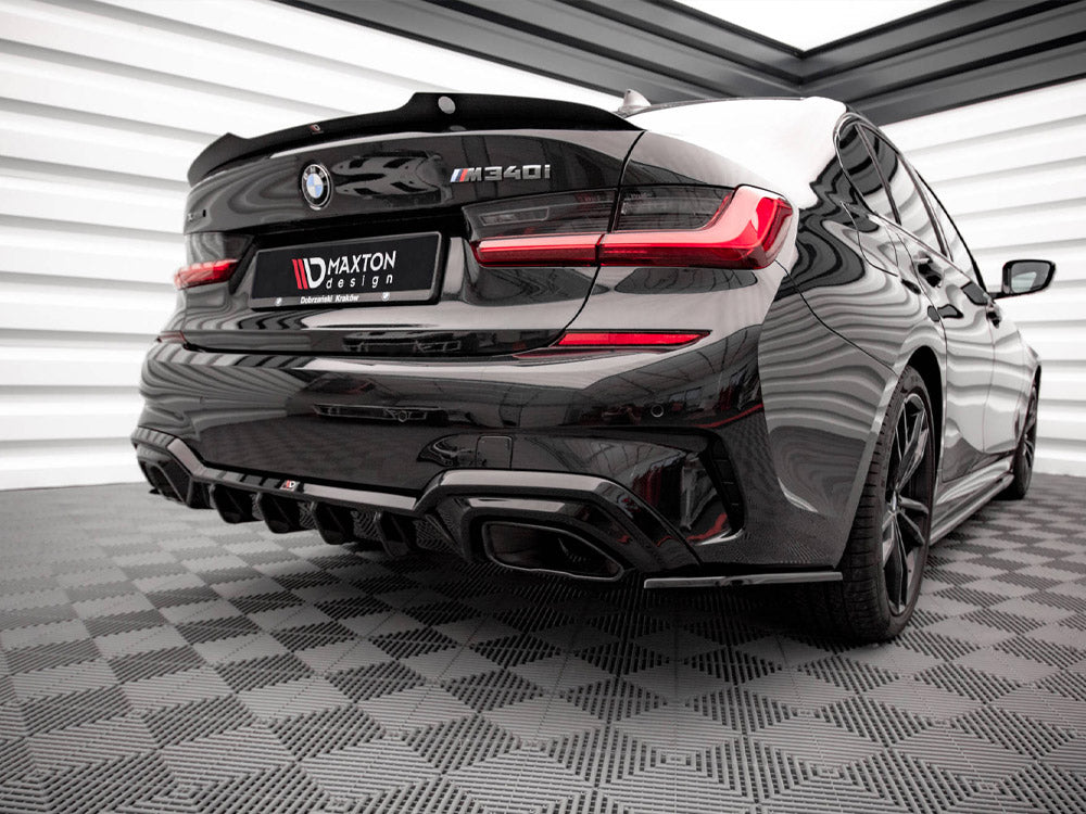 Maxton Design  BMW 3 M-Pack M340i G20 / G21 Rear Side Splitters V.3