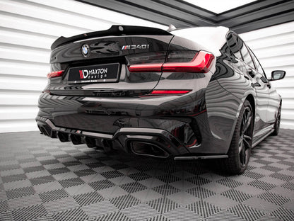 Maxton Design  BMW 3 M-Pack M340i G20 / G21 Rear Side Splitters V.3