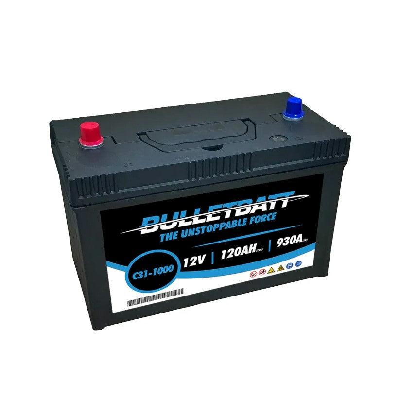 BulletBatt C31-1000 Car Battery 12V 120Ah - ML Performance EU