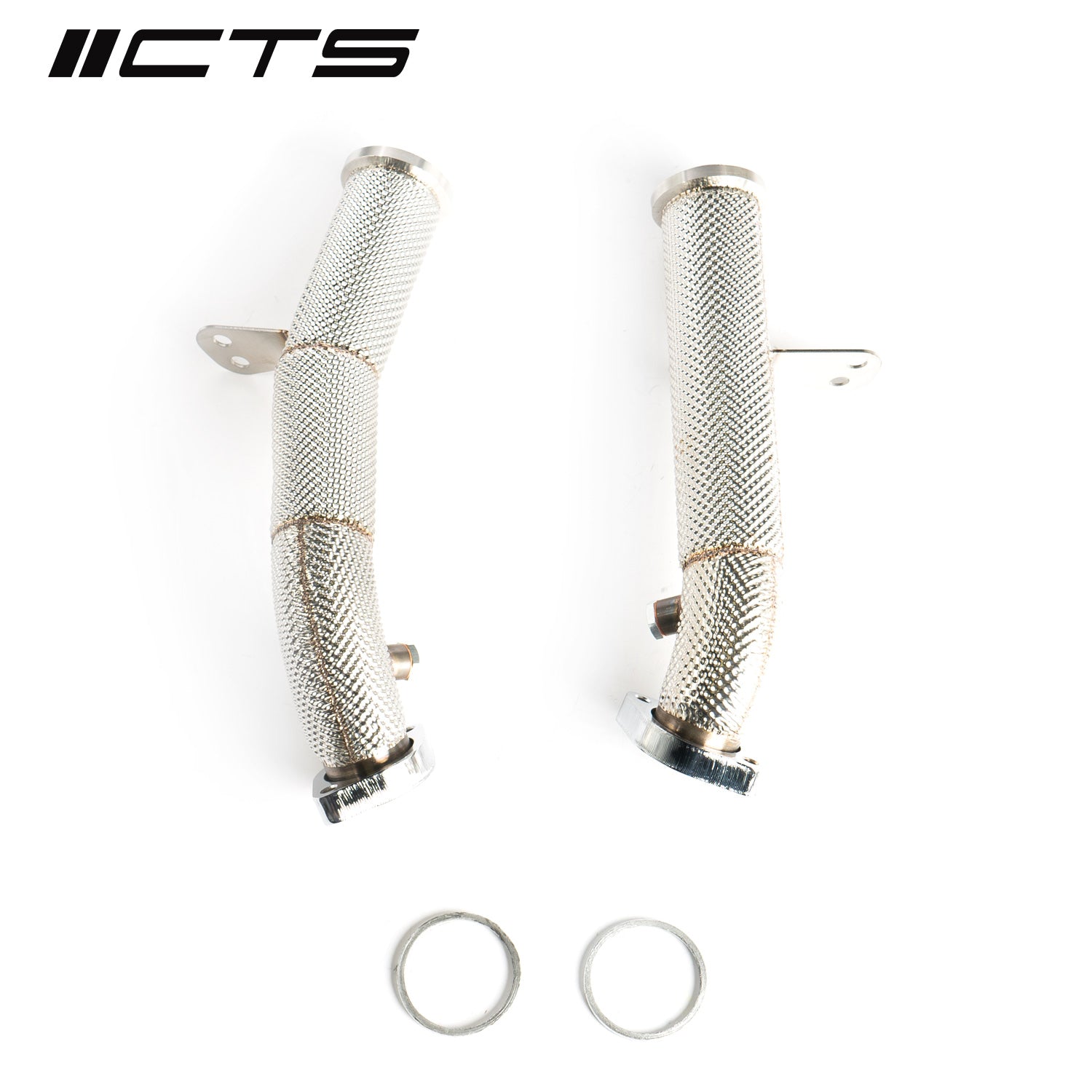 CTS Turbo CTS-EXH-DP-0052 Turbo race downpipe set for Mercedes Benz C43 C400 C450 E43 E400 E450 with M276 engine