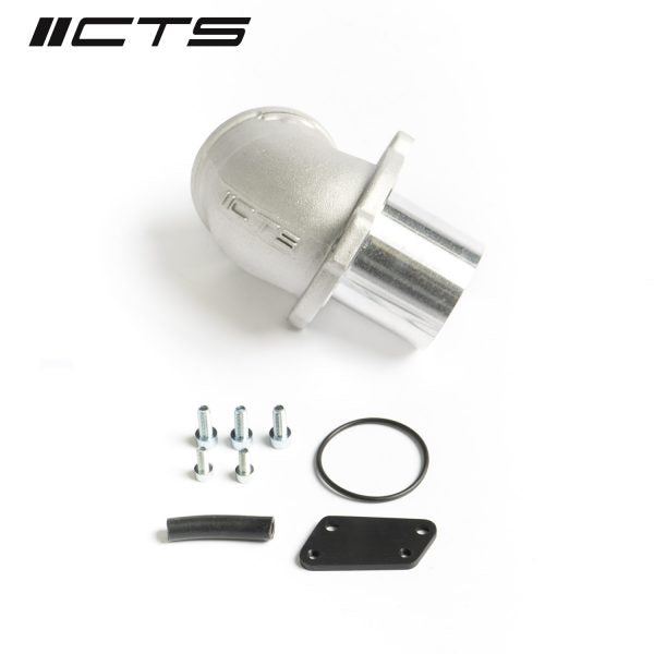 CTS Turbo CTS-HW-0254C CAST Muffler Delete Gen1 2.0T TSI (EA888.1) | ML Performance Car Parts