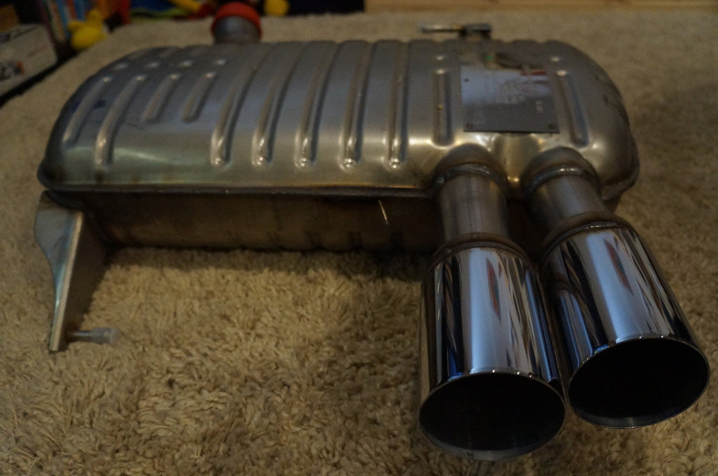 Genuine BMW 18302217675 Performance Silencer/Muffler Exhaust System 3 Series E90 E91 325i (N52 Auto, N53)