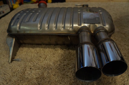 Genuine BMW 18302217675 Performance Silencer/Muffler Exhaust System 3 Series E90 E91 325i (N52 Auto, N53)