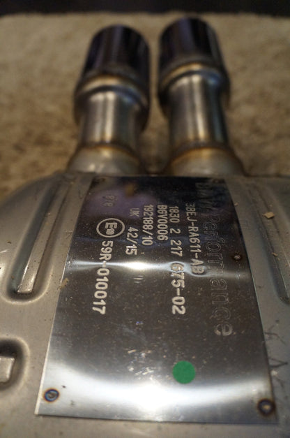 Genuine BMW 18302217675 Performance Silencer/Muffler Exhaust System 3 Series E90 E91 325i (N52 Auto, N53)