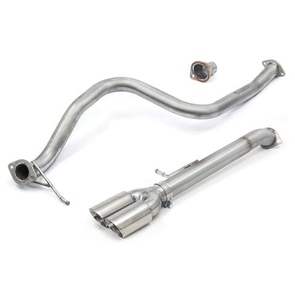 Cobra Sport Ford Fiesta (Mk8) 1L EcoBoost Hybrid mHEV ST-Line (ST Style) Venom Box Delete Twin Tip GPF Back Performance Exhaust