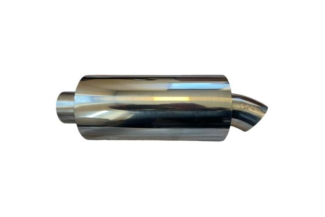 Universal Turndown Dolphin Muffler 2.5' | ML Performance Car Parts