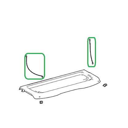 Genuine Lexus 64306-78020 NX Phase 1 Parcel Shelf Tie