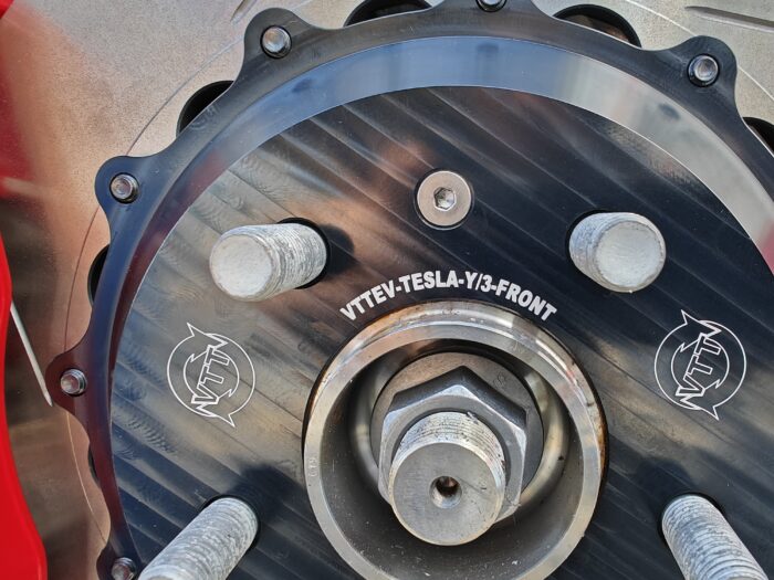 VTT-BMW-TESLA-FRONT-BRAKE-1 VTTEV Tesla Model 3/Y Range Extending / Performance Ultimate Lightweight Front Brake Kit