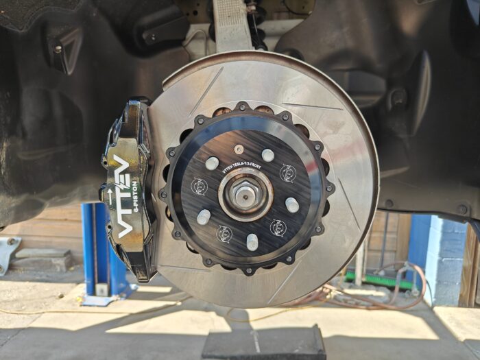 VTT-BMW-TESLA-FRONT-BRAKE-1 VTTEV Tesla Model 3/Y Range Extending / Performance Ultimate Lightweight Front Brake Kit
