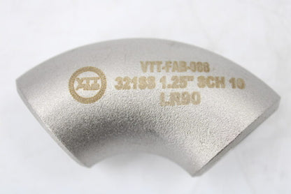 VTT-321-ELS 321 Stainless Weld Els