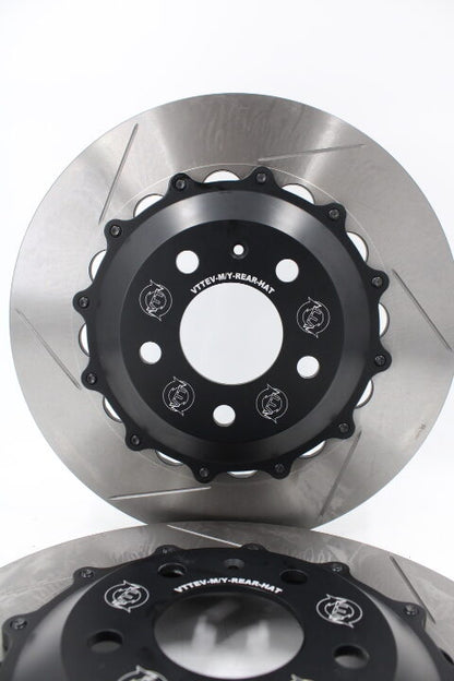 VTT-BMW-TESLA-REAR-BRAKE VTTEV Tesla Model 3/Y Range Extending / Performance 2-Piece Rear Brake Rotors